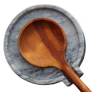 อุปกรณ์คนผสมอาหารแบบเป็นมิตรต่อสิ่งแวดล้อมสำหรับใช้ในบ้าน  ช้อนไม้เนื้อแข็งธรรมชาติสำหรับทำอาหารในครัวและร้านอาหาร - Product Image 2