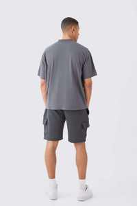 Shorts cargo amples mi-longs respirants avec impression de haute qualité fabriqués au Pakistan - Product Image 2