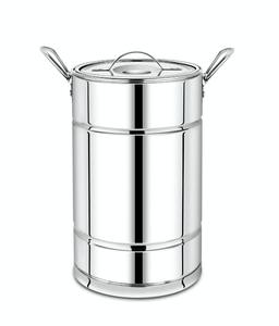 PREMIUM STAINLESS STEEL JUMBO HOTPOT 30 LITER CAPACITY EXTRA-LARGE HEAVY GAUGE INSULATED CASSEROLE Commercial Grade 1 Year - Product Image 4