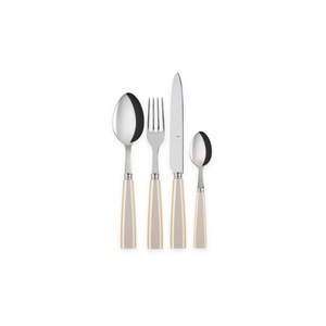 Ensemble de couverts en acier inoxydable de haute qualité avec manche en bois, finition polie miroir, pour la maison, la cuisine et les restaurants - Product Image 6