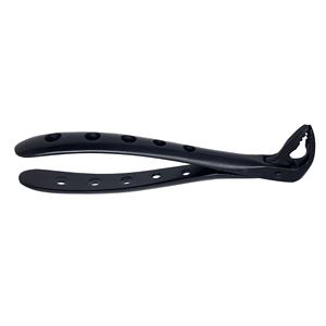 Los mejores fórceps de extracción de raíz de diente dental reutilizables Recubrimiento de plasma negro de acero inoxidable Fuente de alimentación manual Eliminación de dientes orales - Product Image 4