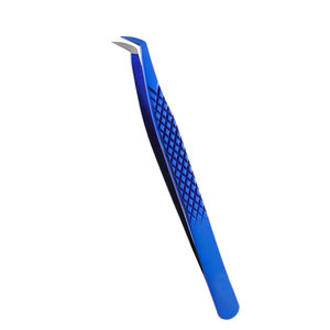 Pinzas para Pestañas SAAR GLOBAL SURGICAL SGS-402 de Acero Inoxidable con Punta Lisa, Agarre Superior y Alta Precisión para una Colocación sin Esfuerzo - Product Image 1