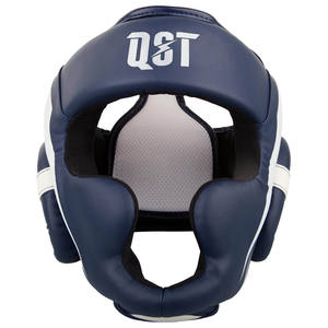 Profesional adulto tamaño personalizado Kickboxing ENTRENAMIENTO BOXEO cabeza guardia protección facial completa con Material de cuero - Product Image 1
