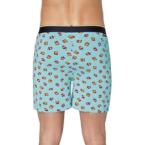 Calzoncillos Boxer de Algodón y Elastano para Hombre, Transpirables, de Alta Calidad, Colores Personalizados, Estampado sin Costuras, 2026, Bangladesh - Product Image 4