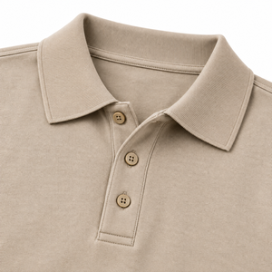 Polo de manga larga para hombre, logotipo personalizado, algodón, punto, ropa de golf, venta al por mayor, fabricante de etiquetas privadas, ligero - Product Image 5