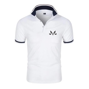 เสื้อเชิ้ตผู้ชายสีแดง ผ้าโพลีเอสเตอร์ 100% ผ้าเนื้อเจอร์ซีย์ ระบายอากาศได้ดี ปักโลโก้ แขนสั้น ทรงลำลอง ไม่ยับง่าย - Product Image 3