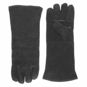 Gants de sécurité en cuir de vachette pleine fleur robustes pour usage industriel, ignifuges pour la soudure, le barbecue, la lutte contre les incendies et la construction - Product Image 6