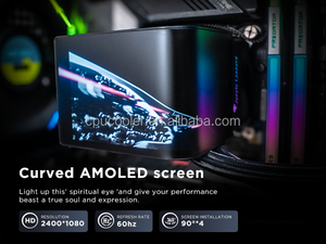 Enfriador Líquido Jungle Leopard Chill Arc360 para Pantalla Curva 3D de 6.67 Pulgadas, Ventilador ARGB, Enfriador de CPU de Escritorio - Product Image 2