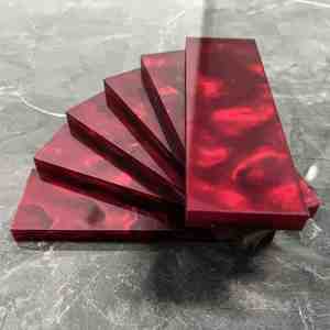 Resina Artística Ecológica para Empuñaduras de Cuchillos, Placas de Resina Epoxi Hechas a Mano, Personalizables para Fabricación de Cuchillos, Manualidades DIY - Product Image 2