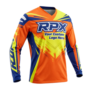 Camiseta Deportiva Transpirable de Secado Rápido para Motocross, Carreras de Autos y Off-Road, con Estampado, Resistente al Viento - Product Image 2