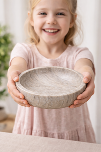 Tazón de gran venta con base de resina color marfil, diseño elegante para decoración del hogar, cocina y comedor, en oferta. - Product Image 6