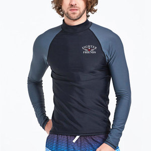 In Stock Wholesale Gym Fitness <b>Men</b> <b>Rash</b> <b>Guard</b> Professional Sublimation Printed <b>Men</b> <b>Rash</b> <b>Guard</b> - Product Image 1