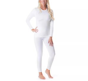 Ensemble de sous-vêtements thermiques sans couture respirants et chauffants pour l'hiver froid, vente en gros pour femmes, antibactérien, écologique - Product Image 3