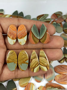 พลอยโพลีโครเมี่ยมธรรมชาติประดับอัญมณีดีไซน์ล่าสุดสำหรับทำเครื่องประดับ - Product Image 6