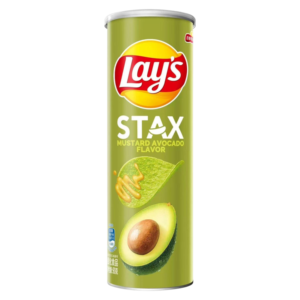 Layy’s STAX Mustard Avocado Potato Chips 90g Crispy Premium <b>Snack</b> Original Flavor Wholesale Export Quality Ready Stock Export - Product Image 1