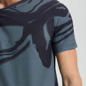 Camisetas de Sublimación de Última Tendencia para Hombre, Precio de Fábrica, Camisetas de Sublimación Ajustadas Populares, Camisetas de Moda Más Vendidas - Product Image 2