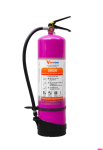 Extincteur multi-usages à base d'eau Vinafoam ORION 6 litres pour les incendies de batteries au lithium A-B, indice 1A 55B - Product Image 1
