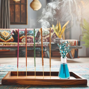 Varillas de incienso de flores secas de colores de 9 pulgadas de alta calidad Venta al por mayor Precio de fabricación disponible en India - Product Image 5