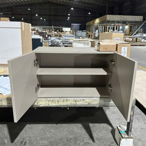 Modern Wall <b>Kitchen</b> Cabinet Melamine Finish Model W3018 Contemporary Design - Product Image 2