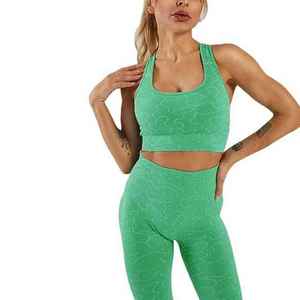 Conjunto de Yoga Casual y Deportivo para Mujer, Diseño Moderno 2026, Sólido, de Alta Calidad, Transpirable, Ligero, Tallas Grandes, con Logotipo Frontal, 2 Piezas - Product Image 5
