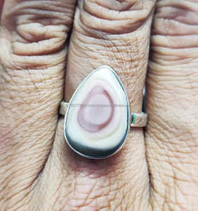 Bague en argent sterling 925, bague faite à la main, bagues en jaspe impérial pour sa bague de luxe - Product Image 4