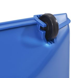 Rastrello da Neve con 24 Lame in Plastica PP, Ruote Raschiatrici Regolabili da 3,8-18,2 Piedi, Manico Antiscivolo per Rimozione Neve - Product Image 6