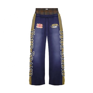 Ensemble de survêtements unisexes haut de gamme pour l'hiver, style streetwear, à capuche, grandes tailles, respirant, personnalisable avec strass, couleur unie - Product Image 4