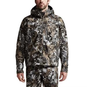 Veste de chasse softshell pour homme, à capuche, motif uni, respirante, imperméable, coupe-vent, manches longues, haute performance - Product Image 6