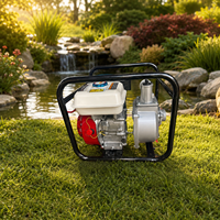 Pompe à eau haute pression SS SAMSON SWP20 avec moteur à essence, durable, usage agricole professionnel