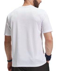 เสื้อยืดโพลีเอสเตอร์เนื้อหนา ทรงโอเวอร์ไซส์ สกรีนลายกราฟิกตามสั่ง สไตล์สตรีทแวร์ ไหล่ตก เสื้อผ้า unisex สำหรับทีมฝึกซ้อม - Product Image 2