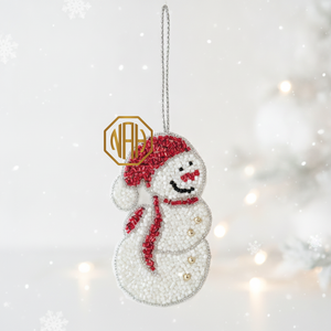 Handmade Beaded Christmas <b>Tree</b> Hanging Decoration Zari Embroidery Holiday Home Decor Christmas <b>Tree</b> <b>Ornament</b> - Product Image 2