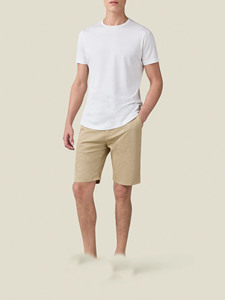 Mens <b>White</b> O Neck T Shirt Short Sleeve Regular Fit Cotton Jersey Knit Casual Solid Color Comfortable Daily Wear <b>Tee</b> Men - Product Image 2