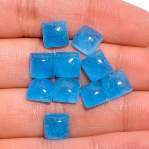 หยกสีน้ำเงินทรงสี่เหลี่ยมเจียระไนสำหรับทำเครื่องประดับ - Product Image 3