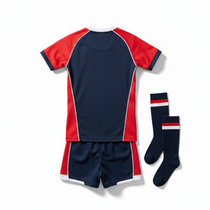 เสื้อรักบี้มืออาชีพทนทาน พิมพ์ลายโลโก้ตามสั่งด้วยเทคนิค Sublimation ชุดยูนิฟอร์มสำหรับฝึกซ้อมและแข่งขัน ระบายอากาศได้ดี สำหรับผู้ชาย - Product Image 2