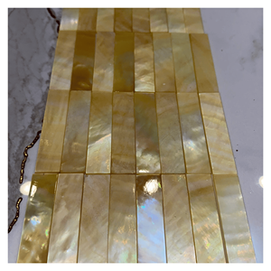 Nácar procesado a partir de capas de concha lisas para incrustaciones decorativas y elementos de diseño, hecho a mano en Vietnam. - Product Image 3