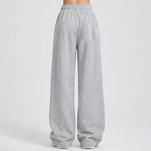 OEM Service <b>Baggy</b> Sweatpants For Women Breathable Fleece Fabric Soft Touch High Waist <b>Track</b> Jogger Loose Fit <b>Pants</b> For Women - Product Image 2