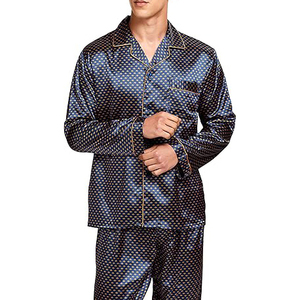 Classic Sleepwear <b>Men</b> Night Suit Short Sleeve Scoop Neck Shorts <b>Set</b> Drawstring Soft Breathable Lightweight Summer <b>Pajamas</b> Home - Product Image 4