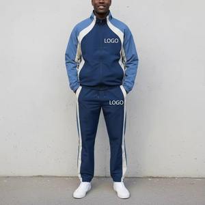 Ensemble survêtement coupe-vent personnalisé pour homme – Veste et pantalon en nylon – Survêtements coupe-vent pour hommes - Product Image 6