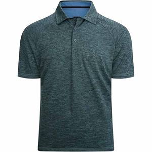 Chemises polo de golf pour hommes en fibre de polyester et élasthanne, chemises polo unisexes, chemises de sport, téléchargées par Dress Sports - Product Image 1