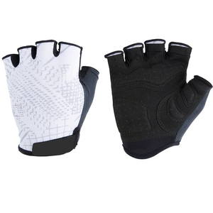 Half Finger <b>Outdoor</b> Cycling Gloves Polyester Unisex Summer Breathable Mesh <b>Hook</b> & Loop Closure - Product Image 3