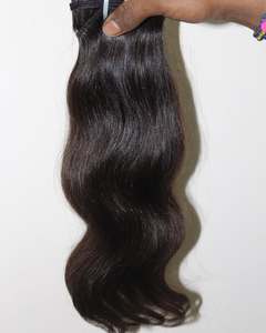 Cabello de templo indio Doble dibujado Paquetes crudos Calidad virgen Cutícula intacta - Product Image 3