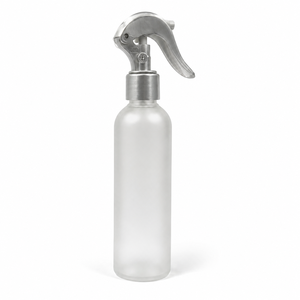 Flacon pulvérisateur cosmétique PET personnalisé de 5 ml à 2000 ml avec finition mate givrée et pulvérisateur transparent à gâchette, fabricant Vietnam - Product Image 1