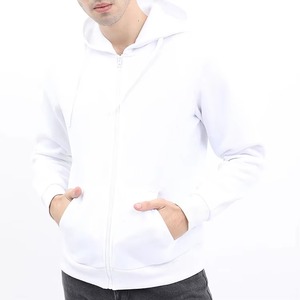 <b>Pink</b> Men's Zip Up <b>Hoodie</b> Full Zip Sweatshirt Regular Fit Pullover Hooded Jacket with Pocket for Casual Outdoor Wear - Product Image 5
