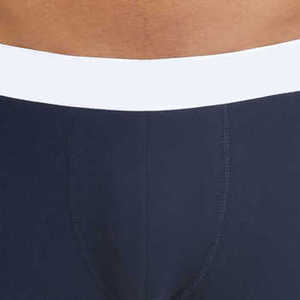 Breathable Mid-Rise Men <b>Boxer</b> Briefs 100% Cotton Quick Dry Eco-Friendly Knitted Underwear Custom Logo - Product Image 4
