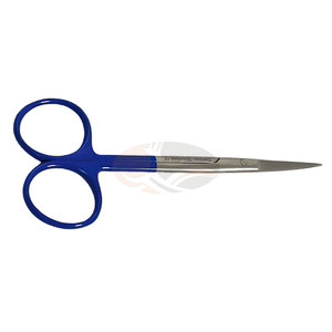 Ciseaux à iris sur mesure, courbés, de précision chirurgicale, en acier inoxydable, pour une manipulation fine des tissus délicats - Product Image 2