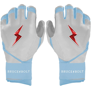 High-Quality 100% Cabretta Leather Baseball Batting Gloves 0.9mm Custom Logo <b>Snap</b> Closure Professional Grade - Product Image 6