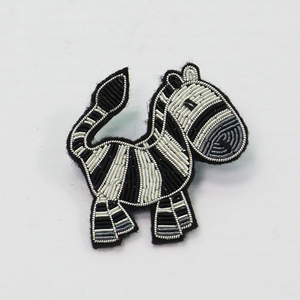 New Cartoon Uniform Badge OEM Iron-On Patch Hand Made Embroidery Gold Bullion Wire Non-Woven Felt Sequins PVC Wholesale - Product Image 2