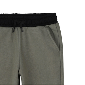 Sports Jogger Pants Eco-Friendly Quick Dry Breathable High Elastic Waist Solid Soft <b>Stretch</b> Fabric Front - Product Image 5