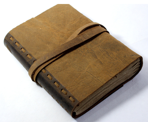 Carnet A5 à couverture rigide avec 120 feuilles, cadeau promotionnel personnalisé - Couverture en chanvre - Product Image 5