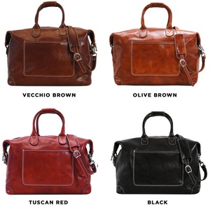 Bolsa de Viaje de Cuero de Moda, Bolsa de Lona de Fin de Semana, Transpirable, Cómoda, Duradera, de Secado Rápido, Bolsa de Viaje de Cuero al por Mayor - Product Image 4